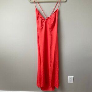 NWT Cut Out Midi Slip Dress XL